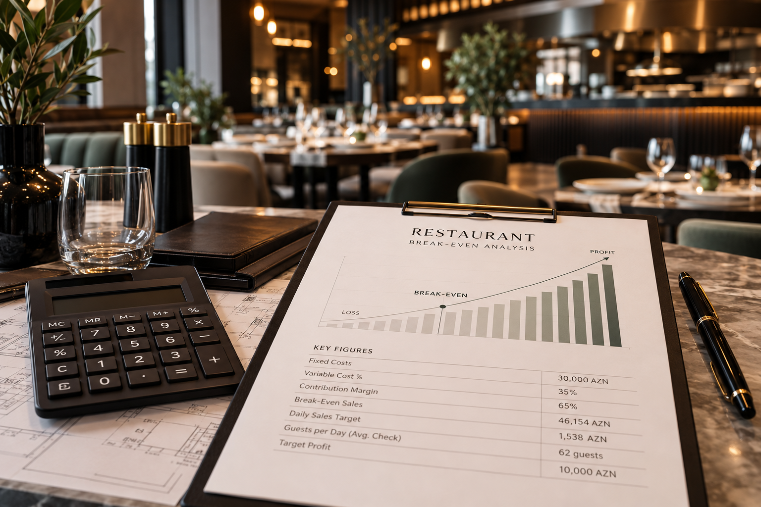 How to Calculate a Restaurant Break-Even Point | NBProjects